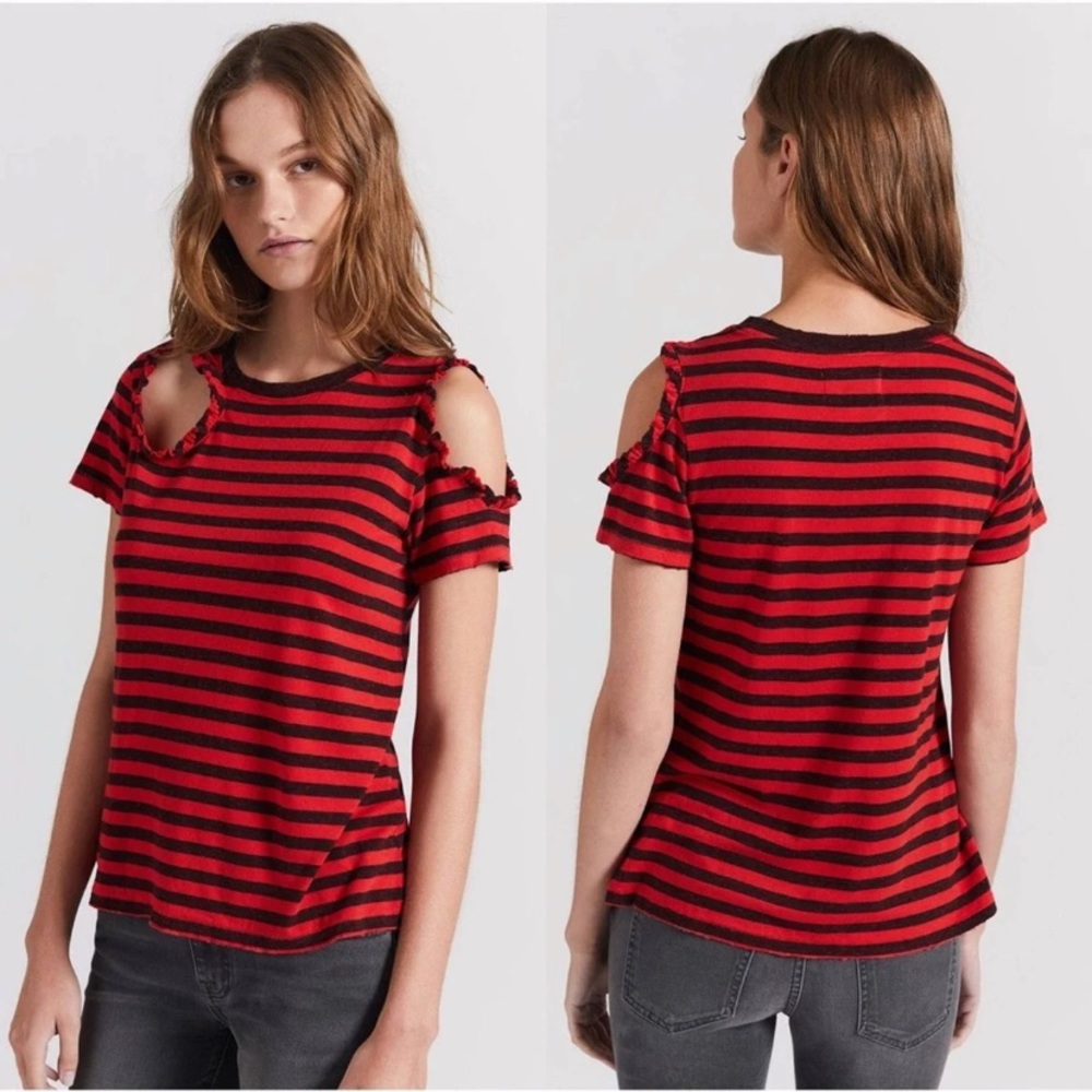 Current/Elliott The Brittan Red Tee